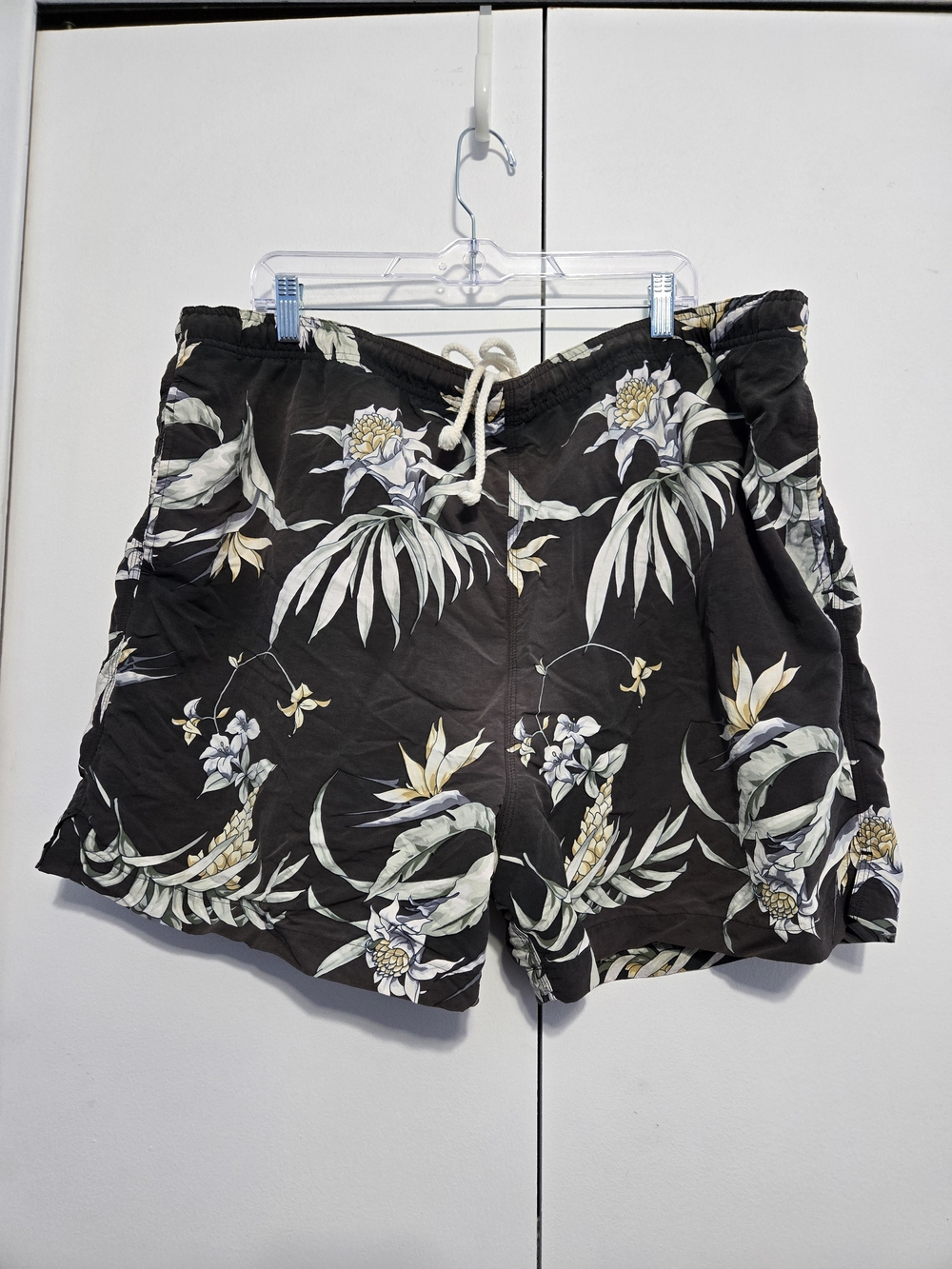 Tommy Bahama‎ Floral Swim Trunks XXL Hawaiian Board Shorts Tropical